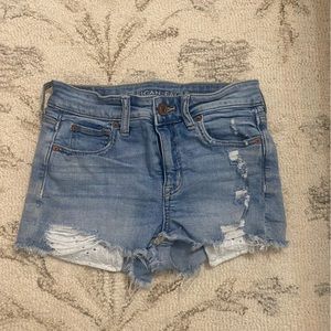 American Eagle Medium Wash Denim Shorts